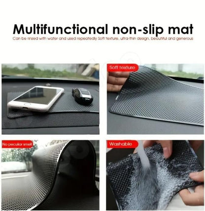 High-Temperature Resistant Silicone Car Dashboard Mat - Non-Slip